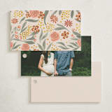 "Elephant Garden" - Baby Shower Favor Tags in Snapdragon by Joanna Griffin - Back of Tag Options