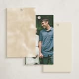 "Vintage woodland" - Baby Shower Favor Tags in Ginger by Creo Study - Back of Tag Options