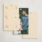 "Garden animals" - Baby Shower Favor Tags in Mint by Jennifer Wick - Back of Tag Options