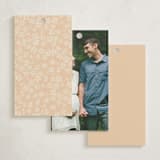 "Whimsical Frame" - Baby Shower Favor Tags in Creamery by Vera Lim - Back of Tag Options