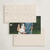 "Twinkle Bunny" - Baby Shower Favor Tags in Sand by Hannah Williams - Back of Tag Options