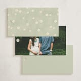 "Cottage Baby" - Baby Shower Favor Tags in Cream by Kiersten Garner - Back of Tag Options