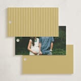 "Baby Makes Three" - Baby Shower Favor Tags in Cream by Kiersten Garner - Back of Tag Options