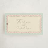 "Precious" - Baby Shower Favor Tags in Mint by Tina Faselli - Front