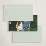 "Precious" - Baby Shower Favor Tags in Mint by Tina Faselli - Back of Tag Options