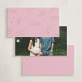 "Cowgirl on the Way!" - Baby Shower Favor Tags in Cocoa by Maggie Daugherty - Back of Tag Options