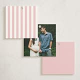 "Baby Whale On The Way" - Baby Shower Favor Tags in Baby Pink by mo kelley - Back of Tag Options