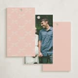 "Paris Postcard" - Baby Shower Favor Tags in Petal by Karidy Walker - Back of Tag Options