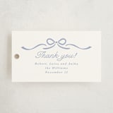 "Garden Magic" - Baby Shower Favor Tags in Lilac by Tamara Hilje - Front