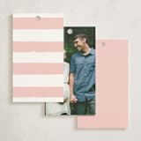 "Diaper Pin" - Baby Shower Favor Tags in Petal by Lehan Veenker - Back of Tag Options