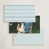 "boy oh boy!" - Baby Shower Favor Tags in Azure by Annie Shapiro - Back of Tag Options