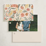"Elephant Garden" - Baby Shower Favor Tags in Snapdragon by Joanna Griffin - Back of Tag Options