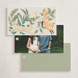 "wild forest" - Baby Shower Favor Tags in Cream by Elly - Back of Tag Options
