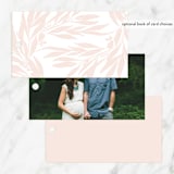 "charmed" - Baby Shower Favor Tags in Blush by Nicoletta Savod - Back of Tag Options