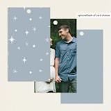 "Baby It's Cold Outside" - Baby Shower Favor Tags in Snow by Maja Cunningham - Back of Tag Options