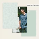 "Disney’s Tinkerbell Magic" - Baby Shower Favor Tags in Sage by frau brandt - Back of Tag Options