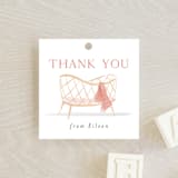 "Little Nursery" - Baby Shower Favor Tags in Cupcake by Rebecca Durflinger - Front