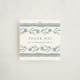 "Wildflower Ribbon" - Baby Shower Favor Tags in Cotswolds by Jackie Crawford - Front