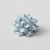 "Folk Floral" - Wrapping Paper Bow in Powder by Julie Murray