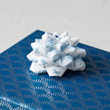 "Empire Toile" - Wrapping Paper Bow in Provincial by Jennifer Postorino