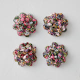 "Floral Wraps" - Wrapping Paper Bow in Vivid by Black Botanic