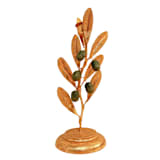 "Olive Candle Holder in Gold" - Candle Holders in gold by Inner Child