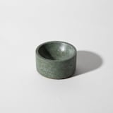 "Round Incense Holder - Dark Green Terrazzo" - Candle Holders in green by Pretti.Cool
