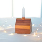 "Colonial Copper Chimney Candleholder" - Candle Holders in brown by Ann Nygard