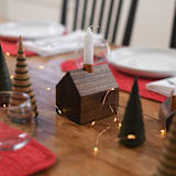 "Colonial Copper Chimney Candleholder" - Candle Holders in brown by Ann Nygard
