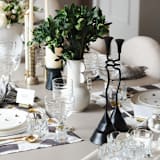 "Winding Taper Candle Holders, Set of Two" - Candle Holders in black by HOUSE of REVELRY
