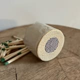 "Decorative Match Holder - Petula" - Candle Holders in white by Sidney Field