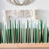 "36" Natural Wood Candleholder" - Candle Holders in pink by Katelin Simons