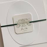 "Custom Venue Illustration" - Commissioned Design Element in multicolorassorted-colors by Paper Haven
