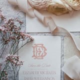 "Custom Watercolor Monogram" - Commissioned Design Element in multicolorassorted-colors by Jenna Holcomb