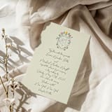 "Custom Monogram Floral Crest" - Commissioned Design Element in multicolor by Helena Vitto