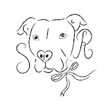 "Custom Pet Monogram" - Commissioned Design Element in black by Helena Vitto