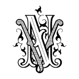 "Custom Monogram" - Commissioned Design Element in multicolorassorted-colors by Jenna Holcomb