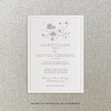 "Custom Hand Drawn Map Line Art" - Commissioned Design Element in black by Cotton and Bow