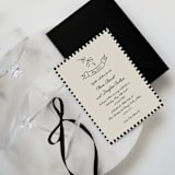"Custom Icon & Monogram Line Drawing" - Commissioned Design Element in black by Helena Vitto