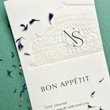 "Custom Brooklyn Botanical Garden, The Palm House Venue" - Commissioned Design Element in black by Eva Tadros