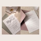 "Custom Line Drawing Venue Illustration" - Commissioned Design Element in multicolorassorted-colors by Studio Lavender
