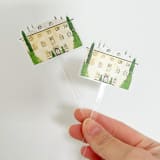 "Custom Swizzle Sticks, Venue Stir Stick, Watercolor Acrylic Cocktail Stirrers | Pack Of 108" - Stir Sticks in clear by Self Stationery