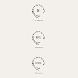 "Custom Monogram Embosser No. 4" - Embossers in multicolor by Tara Grangroth