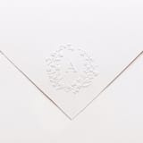 "'Alpine Meadow' Custom Monogram Embosser" - Embossers in multicolorassorted-colors by Tara Grangroth