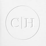 "Custom Double Letter Circle Monogram Embosser" - Embossers in black by Casey Harp