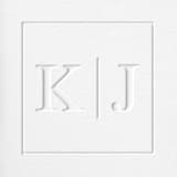 "Custom  Double Letter Square Monogram Embosser" - Embossers in gray by Casey Harp