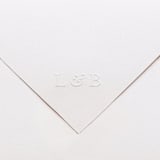 "Custom Monogram Embosser No. 6" - Embossers in black by Tara Grangroth