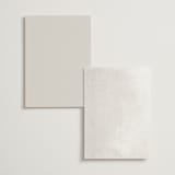 "Gilded Palm" - Wedding Weekend Itinerary Cards in Sand by Melinda Denison - Back of Card Options