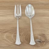 "Vintage Sterling Cutlery Dessert Duo | Patina" - Flatware in blue by Prêt-à-PartyNY