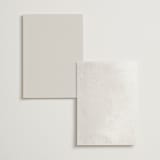 "Gilded Palm" - Wedding Weekend Itinerary Cards in Sand by Melinda Denison - Back of Card Options